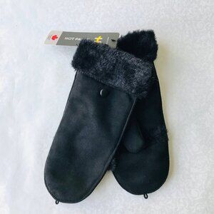 Hot Paws Women’s  Winter Gloves Black  NWT
